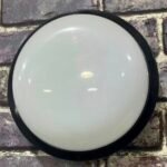 24W Round Bulkhead-Black