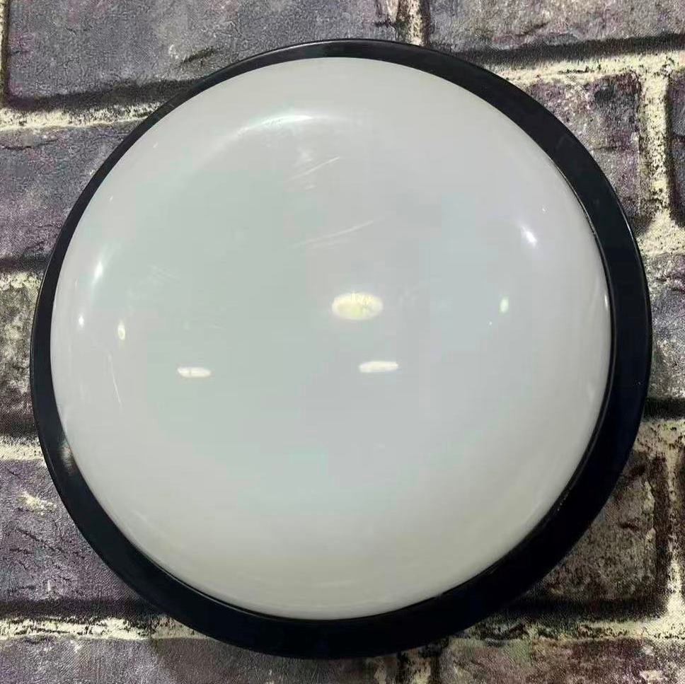 B43.. 24W Round Bulkhead-Black - Image 1