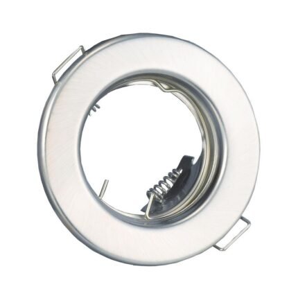 Fixed Downlighter-Satin Chrome